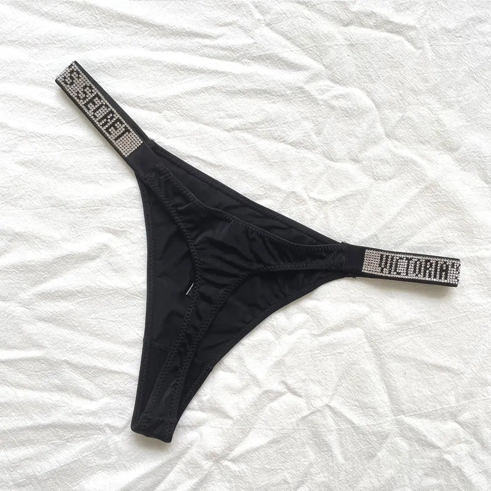 Smooth Low-Waisted Sexy Women's Thong Bumr