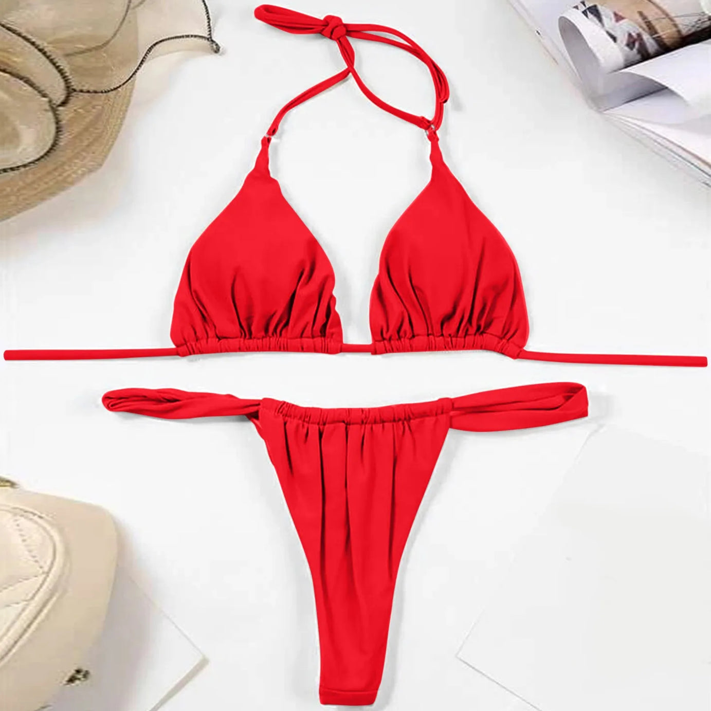 Ultra Thin Bikini Set Lace Swimwear Bumr